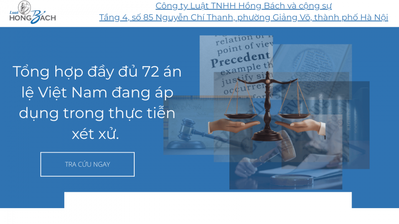 72 án lệ Việt Nam (Hình ảnh minh họa)